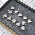 Photo Locket Necklace Factory - Waterproof Stainless Steel Heart Shape DIY Locket