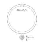 Photo Locket Necklace Factory - Waterproof Stainless Steel Heart Shape DIY Locket