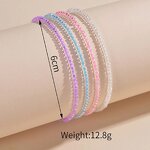 Luminous Anklet Factory - Fashion Summer Beach Glow in the Dark Colorful Beads