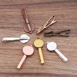 Tie Clip Factory - Manufacturer with Blank Tray Custom Crystal logo Design Gift