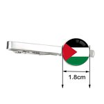 Tie Clip Factory - Manufacturer I love Palestine Theme Flag Design Tie Clip