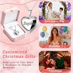 Photo Locket Necklace Factory - Waterproof Stainless Steel Heart Shape DIY Locket