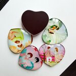 Fridge Magnet Factory - Multiple Shapes Sizes Glass Dome Cabochon Souvenir Magnet