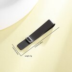 Tie Clip Factory - Manufacturer Stainless Steel Custom Engraving 18K Gold Black