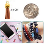 Suede Tassel Pendant Factory - DIY 38mm Suede Leather Tassel for Key Chain