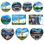 Fridge Magnet Factory - Factory Crystal Glass Dome Cabochon Travel Souvenir Gift
