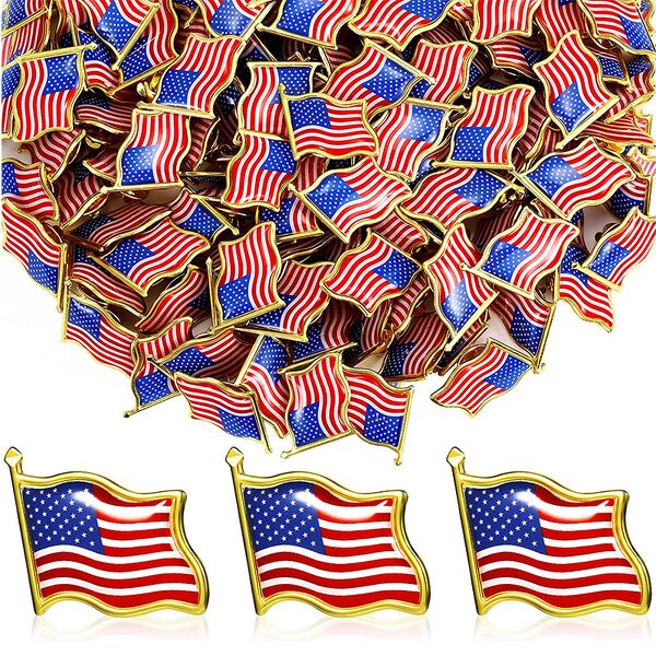 Country Flag Pin Factory - Manufacturer 287 Countries National Flag Jewelry Brooches