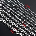 Chain Necklace Factory - Manufacturer Stainless Steel Black 18K Gold Rose Gold