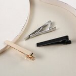 Tie Clip Factory - Manufacturer Copper Custom Engraving Gold Black Silver Brass