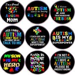 Autism Awareness Pin Factory - Enamel Autism Speak Button Pin Neurodivergent Badge
