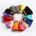 Cotton Tassel Pendant Factory - DIY 20mm Thin Cotton Cord Tassel for Key Chain