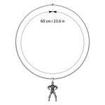 Pendant Necklace Factory - 316L Stainless Steel Saint Benedict Yinyang Dragon