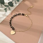 Link Chain Bracelet Factory - Waterproof 18k Gold Stainless Steel Paper Clip Design