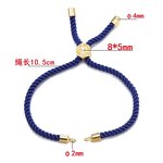 Braided Bracelet Cord Factory - Minimalist Slide Adjustable Slip Knot Woven