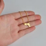 Charm Anklet Factory - Lady Silver 18k Gold Plated Netherlands Antilles Link Chain