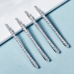 Crystal Hairpin Factory - Girls Silver Gold Zircon Hairpins Rhinestone Clips