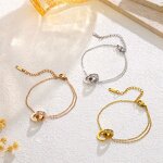 Jewelry Set Factory - 18K Gold Roman Number Interlocked Circles Zircon Set