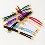 Braided Bracelet Cord Factory - Minimalist Slide Adjustable Slip Knot Woven