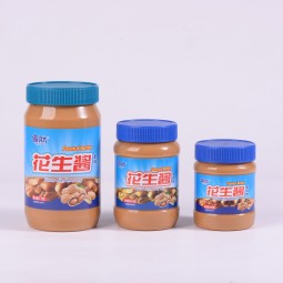 花生酱零售货架250克罐装在塑料瓶非转基因私人标签素食食品花生酱酱