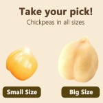 Food Grade Crispy Chickpeas Kabuli 50kg Chickpeas Ready to Eat Instant Snacks Steamed Chickpeas
