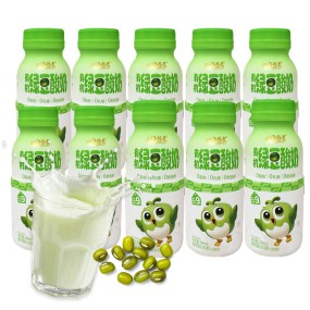 Private Label Botanical Beverage Probiotic Milk  Manufacturers Slimming  Green Mung Bean Plant Based  No Fat Dairy  Grain  Drink