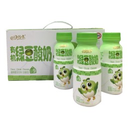有机顶级无转基因优质美味样品提供有机绿绿豆风味发酵饮料谷物饮料
