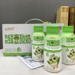 私人标签植物饮料益生菌牛奶制造商减肥绿色绿豆植物为基础的无脂乳制品谷物饮料