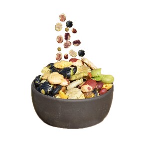 Customize OEM ODM Package  Wholesale Price Extruded Grain Product  Mixed Grain and Bean Multigrain Bean Flakes