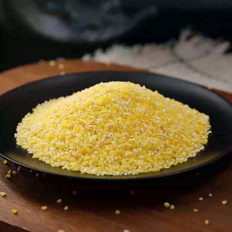 Halal Certified Yellow Corn Grits 25kg Bag Coarse Grain for Porridge or Bread Original Flavor Granule  Maize Polenta Corn Grits