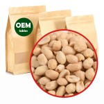 批发散装价格食品级超大号非转基因高蛋白干，干，漂白，无皮原料花生仁