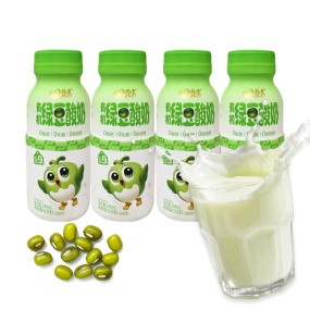 Oem HACCP Certified Bottle  Beverage With Original Flavor Natural Organic Green Mung Bean Grain Drink Cereal Drink