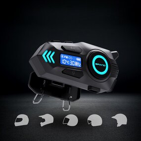 Bluetooth Helmet Headset Manufacturer - OEM/ODM Custom RGB LED Motorcycle Headset IPX8