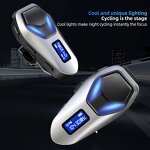 Helmet Bluetooth Headset Factory - OEM/ODM Custom Motorcycle Headset with LED Flashlight