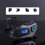 Motorcycle Bluetooth Headset Factory - OEM/ODM Custom Sport Helmet Headset with RGB LED