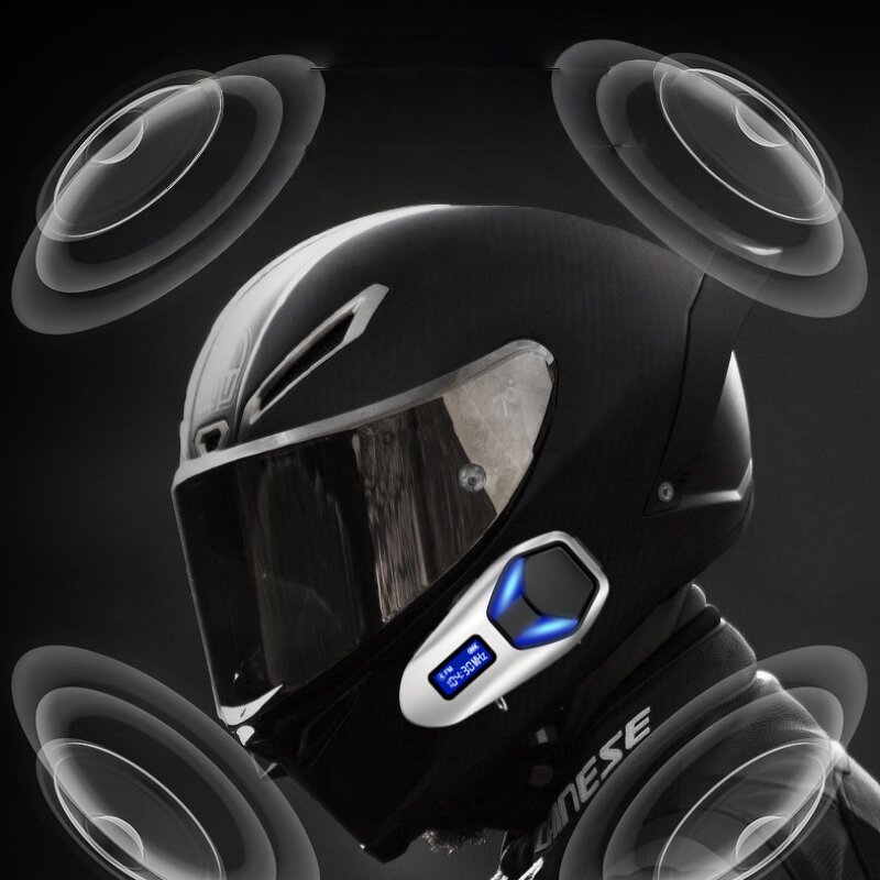 Helmet Bluetooth Headset Factory - OEM/ODM Custom Motorcycle Headset with LED Flashlight