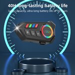 Motorcycle Bluetooth Headset Manufacturer - OEM/ODM Custom Helmet Headset with LED Flashlight