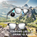 AI Smart Glasses Factory - OEM/ODM Custom 4K HD Camera Bluetooth Call Voice Assistant