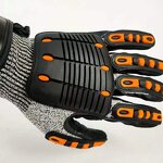 Anti Vibration Gloves Factory - Construction Carpentry Impact Mechanic TPR Gloves
