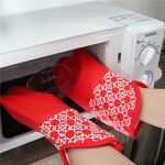 BBQ Gloves Factory - Silicone Oven Kitchen Cooking Heat Resistant Barbecue Gloves