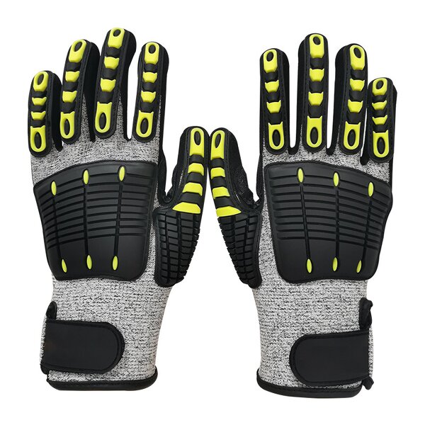 Oilfield Safety Gloves Manufacturer - ODM TPR Anti-Impact Cut Resistant Work Gloves
