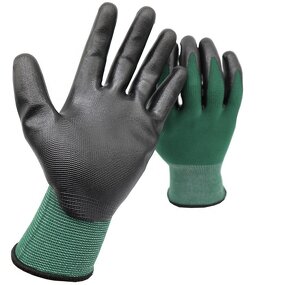 Nitrile Nylon Gloves Manufacturer - Customized Logo Printing Knitted EN388 Gloves