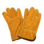 Leather Welding Gloves Factory - Custom Style Reinforced Short Heat Insulation Gloves