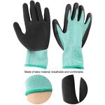 Garden Work Gloves Factory - Wholesale Rugged Wear Latex Palm Gloves