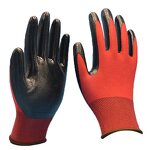 Nitrile Work Gloves Factory - EN388 Heavy Duty Coated Construction Black Nitrile Gloves