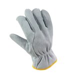 Winter Leather Gloves Factory - Insulated Heavy Duty Lined Split Finger Men Gloves