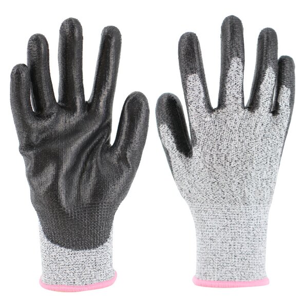 Cut Resistant Gloves Factory - ANSI A5 A7 PU Coated HPPE Anti Cut Hand Protection Gloves