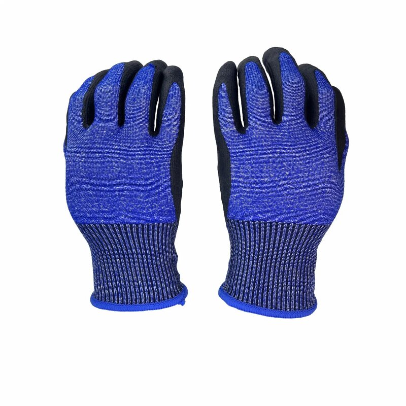 Cut Resistant Gloves Factory - Level 5 HPPE Nitrile Industrial Working Gloves