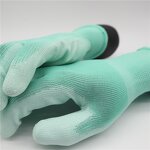 PU Protective Gloves Factory - Color Optional Logo Printing Safety Gloves