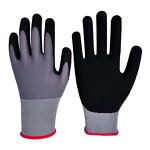 Nitrile Sandy Gloves Manufacturer - 15G Spandex Nylon Breathable Work Gloves
