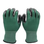 Nitrile Nylon Gloves Manufacturer - Customized Logo Printing Knitted EN388 Gloves